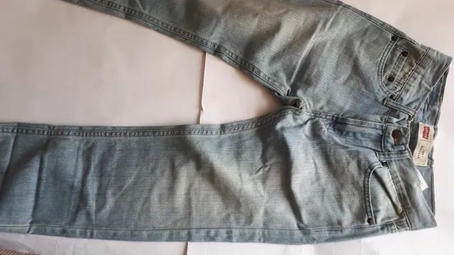 Calça Jeans Infantil Masculina tam 8 Levi'S semi nova ótimo estado - Foto 5