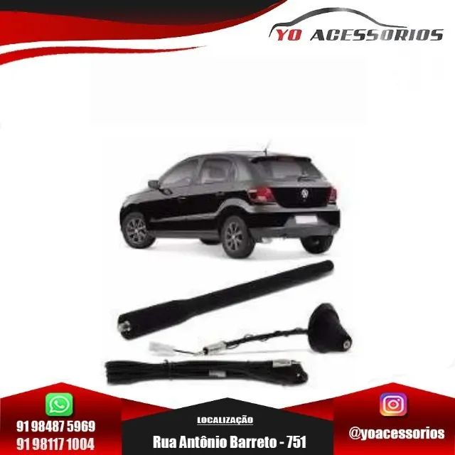 Antena Teto Star Flex Gol Saveiro G5 Fox Stetsom St3800 60