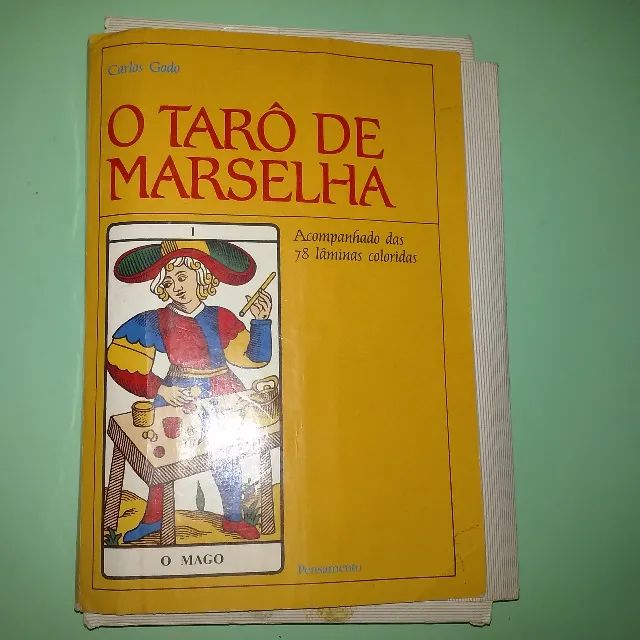 JOGO DE CARTAS - O NOVO TARÔ DE MARSELHA - 78 JOGOS