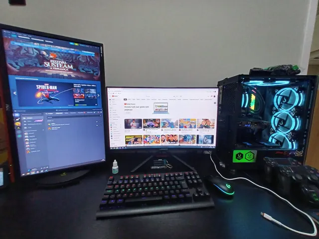 Vendo monitor Semi-novo Warrior SHIN KAI - Computadores e