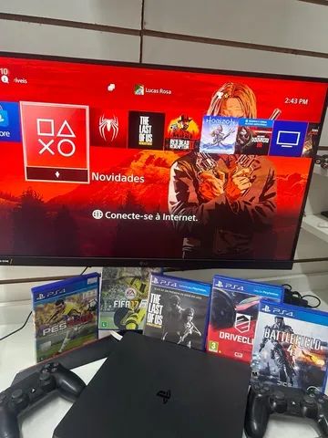 Playstation 4 completo  +1345 anúncios na OLX Brasil