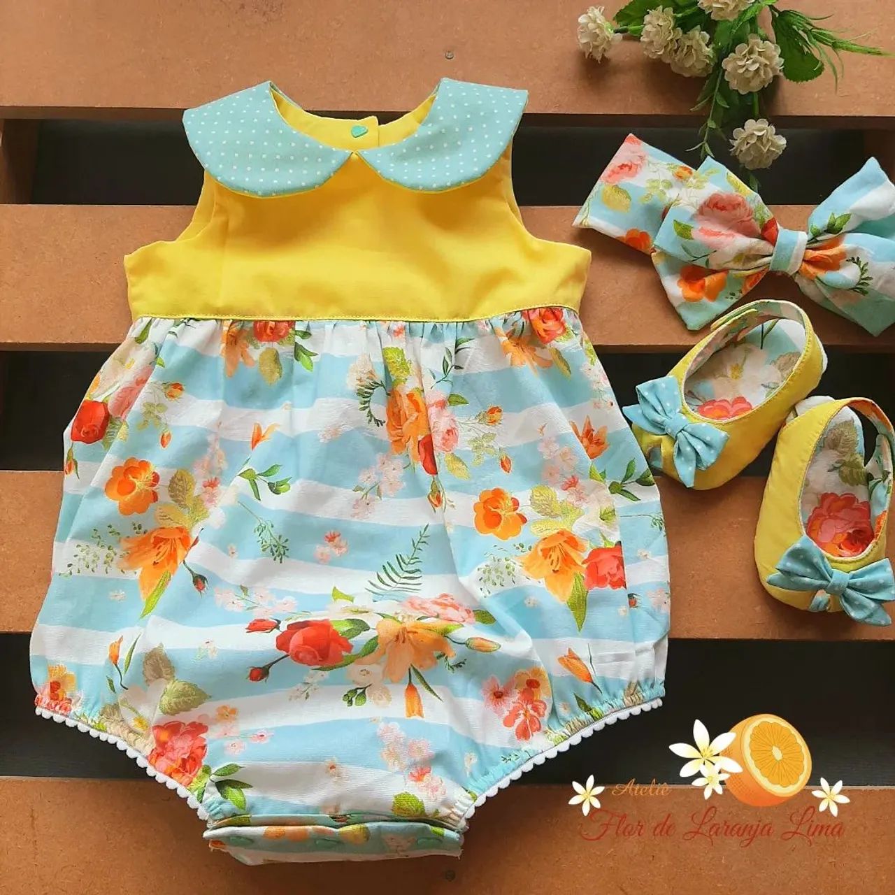 Romper Flor do campo - Foto 4