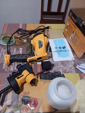 Pistola de Pintura 1.2L 600W com LED - Deko - Foto 2