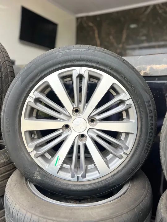 JOGO DE RODA PEUGEOT 208 2020 - 195/55 R16 