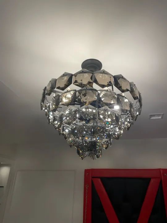 Lustre cristal escuro  - Foto 2