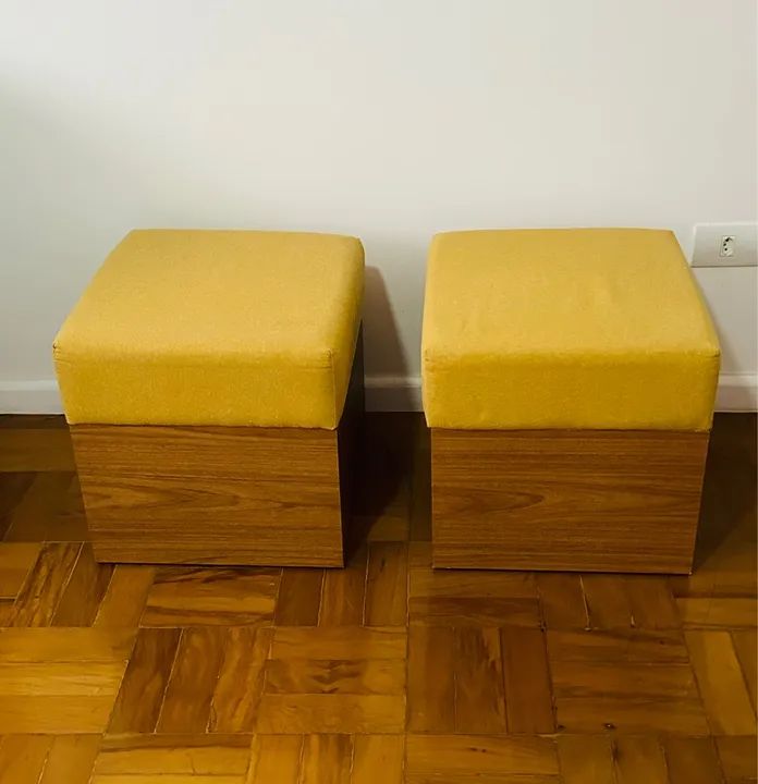 Par de Puffs Etna  - Foto 2