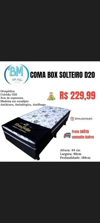 Cama Box Solteiro (Entrego) - Foto 5