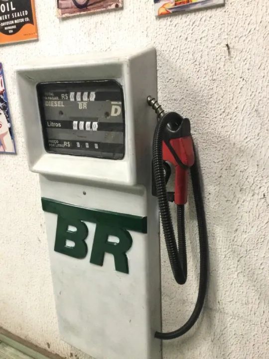 Bomba De combustível Do Posto BR Antiga  - Foto 3