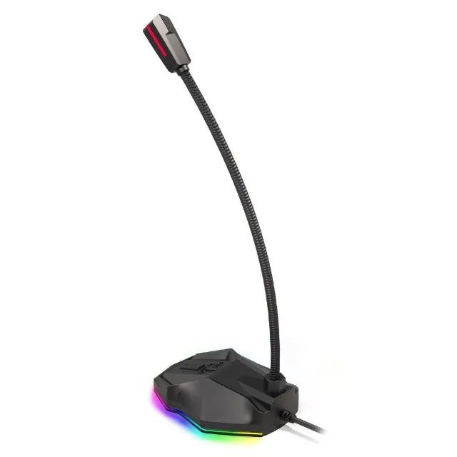 Microfone Gamer USB Stix Redragon Gm-99 Preto - WZetta  - Foto 5