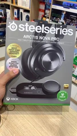 Headset Gamer Steelseries Arctis Nova Pro C/ Fio - Novo Lacrado - Em até 12x Sem Juros