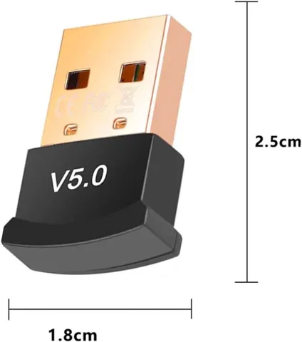 Adaptador E Receptor Usb Bluetooth 5.0 Plug And Play Pc Note Le-5562