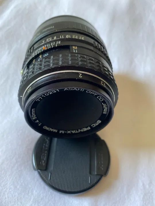 Lente Pentax - M Macro 1.4 50mm RARIDADE E EM PERFEITO ESTADO - Foto 5