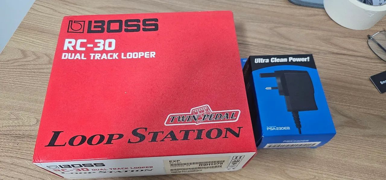 Pedal Boss Rc 30 Loop Station Guitarra/baixo/voz Looper Rc30