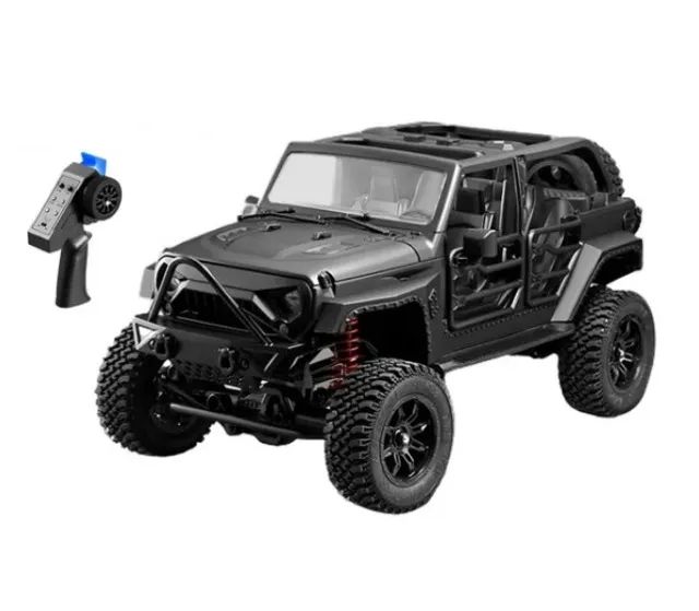 Carrinho com Rádio Controle MN 128 - 4x4 - 1/14 Crawler Muito Top! 