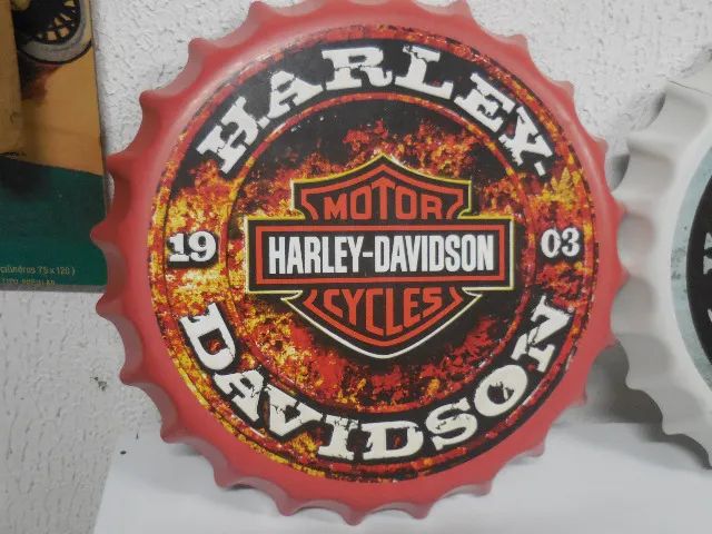 placas harley davidson - Foto 3