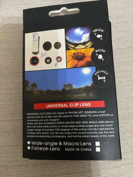 Lentes Universais para Celular - 3 em 1 - Foto 4