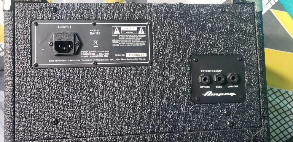 Amplificador Ampeg Bassamp Series Ba-108 V1 - 25w - Retirada - Instrumentos  musicais - Ferrazópolis, São Bernardo do Campo 1328961938 | OLX