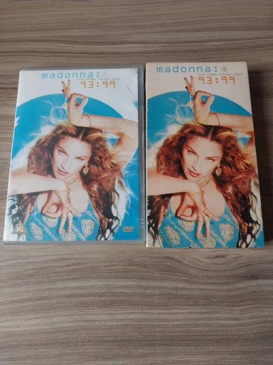 Madonna 93 99 dvd e vhs
