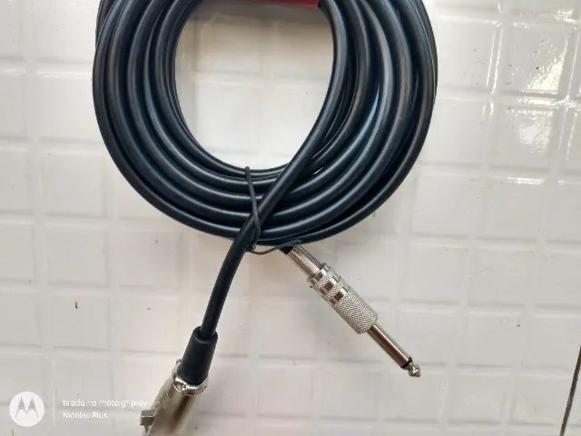 Cabo microfone P10 x XLR422080670965452803