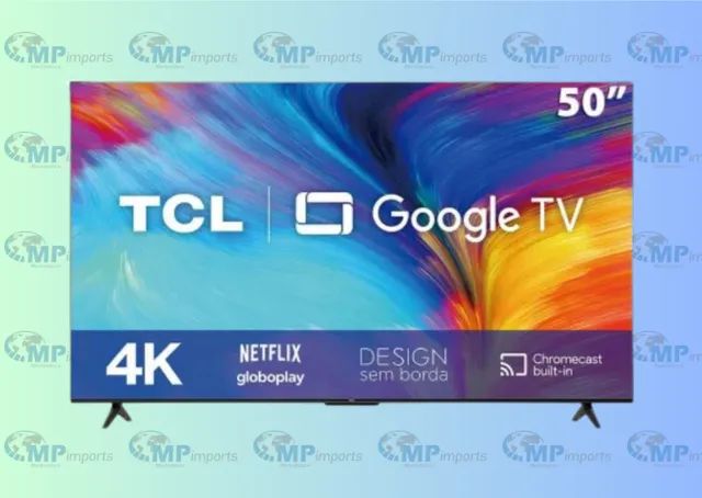 Loja MP Imports: Smart TV Led 50" 4K TCL 50P635 HDR, Wifi Dual Band, Bluetooth - Foto 4