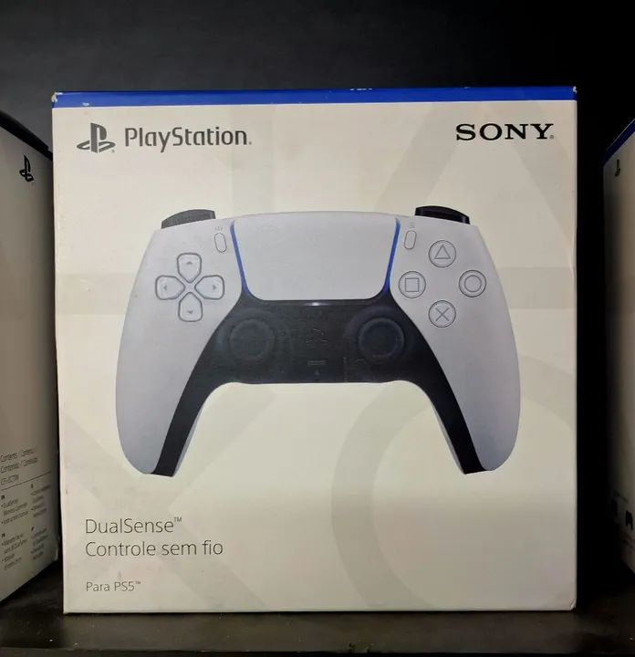 Promoção Controle PS5 Dualsense Branco Novo( ACEITO CREDISHOP)