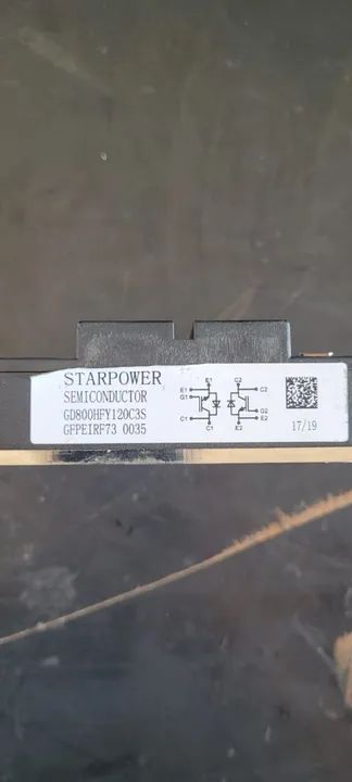 Módulo IGBT STARPOWER Modelo GD800HFY120C3S - Foto 2