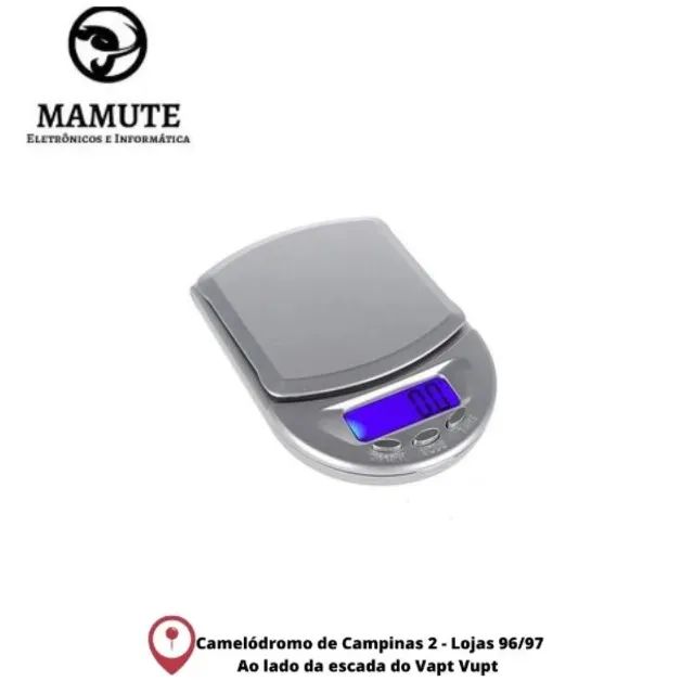 Balança Digital Alta Precisao 0.1g Ate 500g A04 Visor Lcd