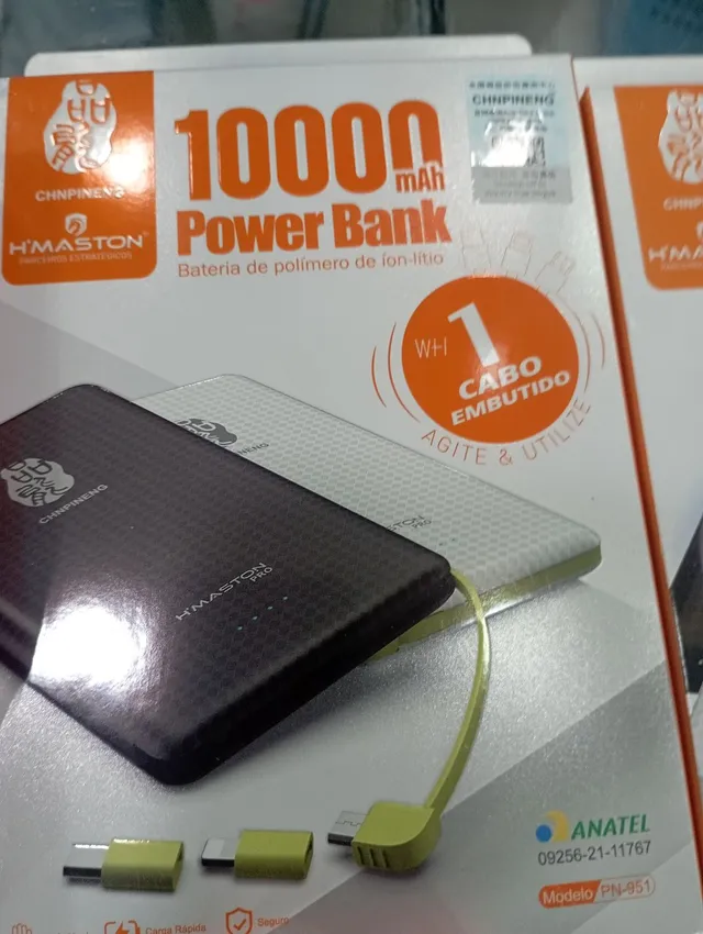 Carregador portátil 10000mah original hmaston
