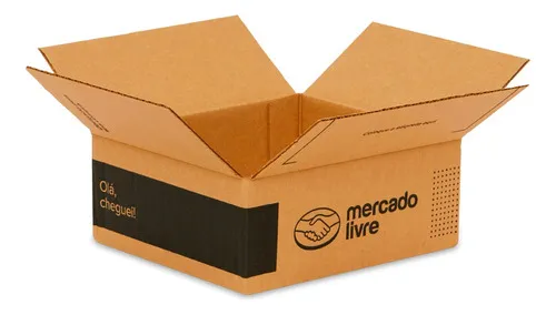 25 Caixas de Papelão 19x16x7 cm Reforçada Pequeno Correios Mercado Livre