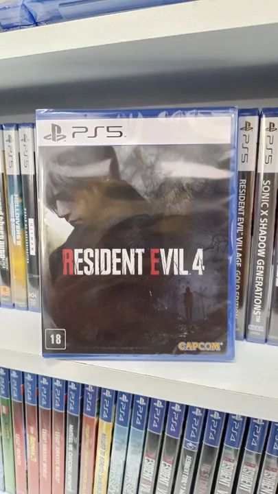 Resident Evil 4 PS5 - Novo lacrado de fábrica 