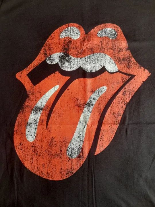 Camiseta The Rolling Stones da Fatum Tam. M (Nova) - Foto 2