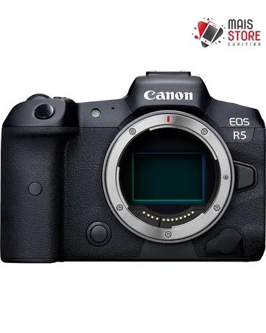 Câmera Digital Canon EOS R5 45MP 3.2" Novas/Lacradas