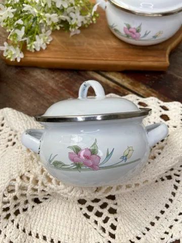 Kit Panelinhas e Tijela Esmaltados  - Foto 5