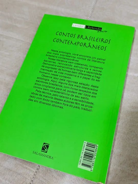 Livro: "Contos Brasileiros Contemporâneos" - Vários autores - Foto 2