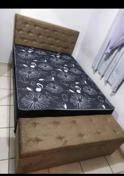 Cama casal com colchão conjugado PROMOÇÃO!!! - Foto 3