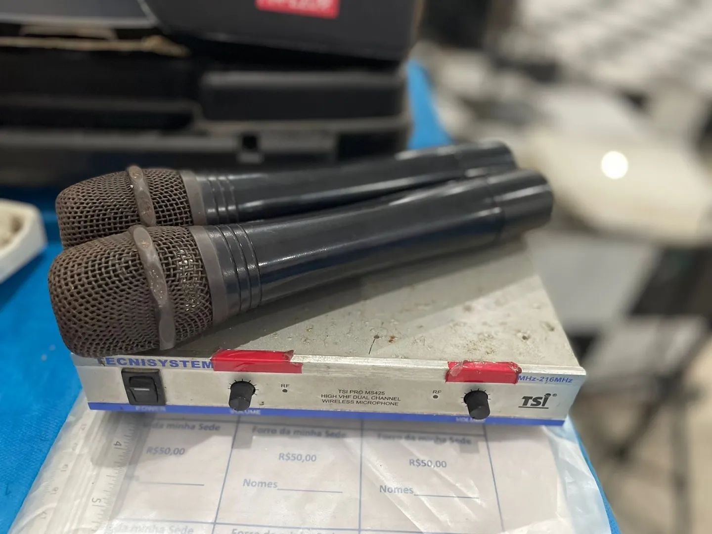 Microfone Sem Fio TSI PRO MS425