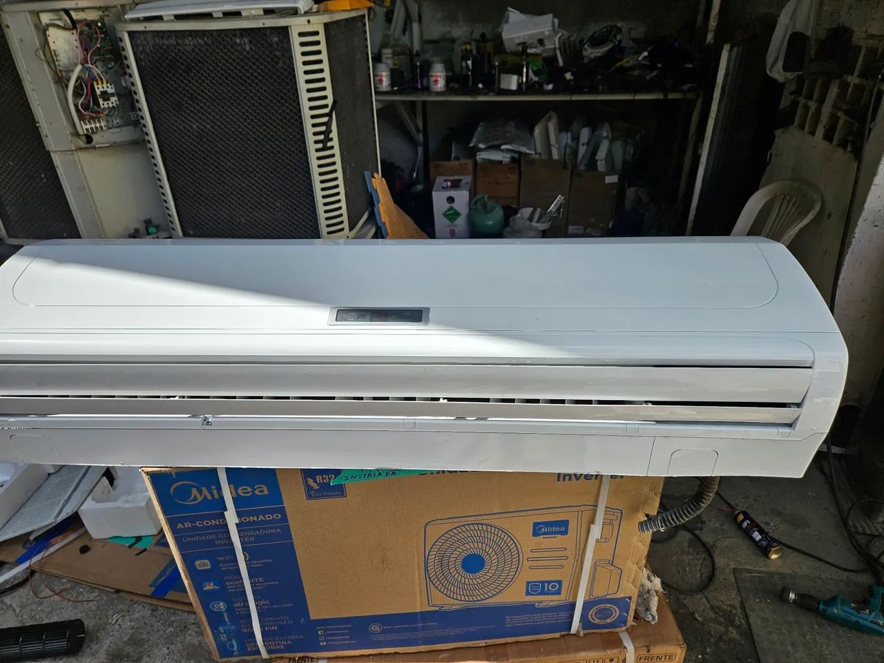 ar condicionado 30 mil btus usado revisado  - Foto 2