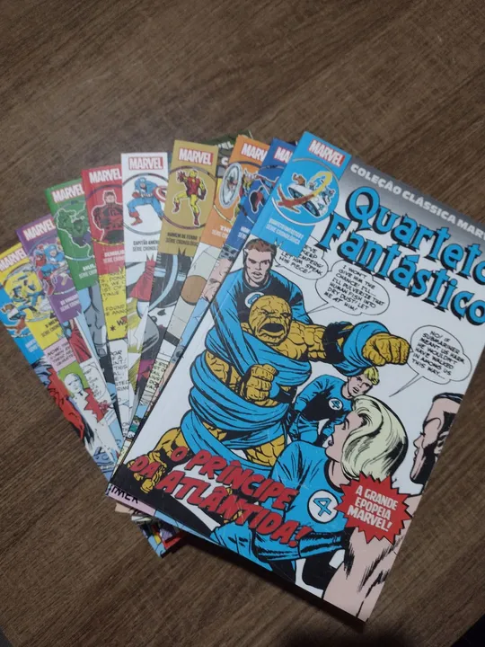 Vendo coleção clássica Marvel do volume 1 ao 11
