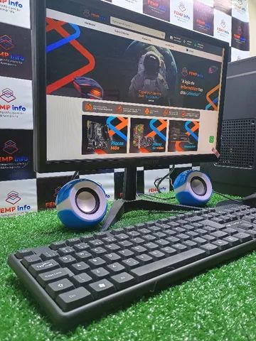 PC Office Intel i3 Completo (Novo, Parcelado sem juros, Entrega*) - Foto 4