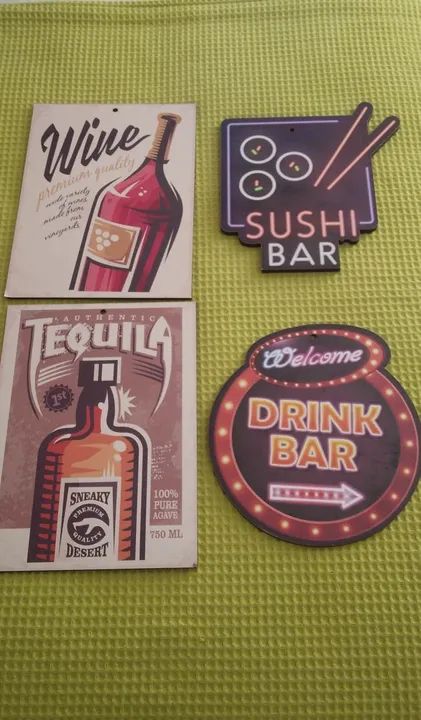 Kit de Quadros Decorativos Vintage - Variados  - Foto 3