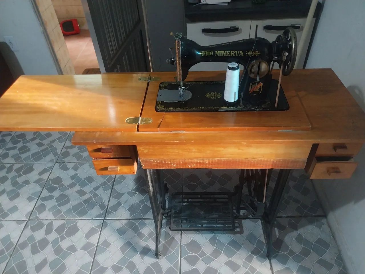 Máquina de Costura Minerva Industrial - Foto 3