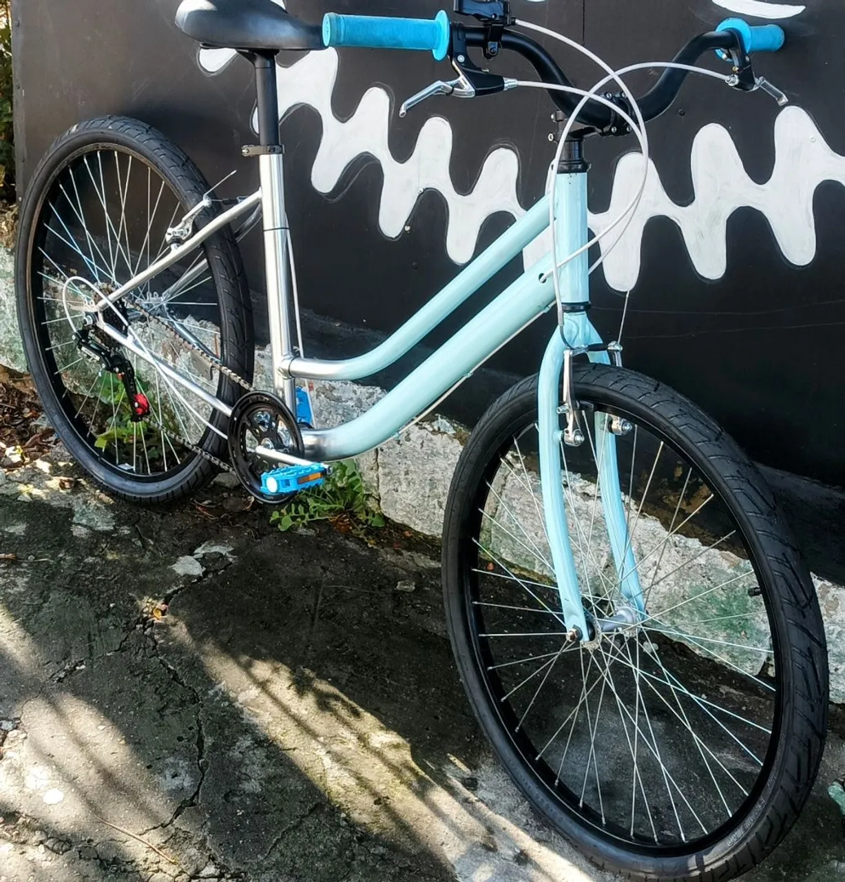 12X R$ 58 SEM JUROS Bike retrô aro 26 reformada estado de zero<br>