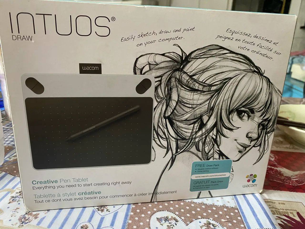 Tablet Wacom Intuos Draw - Crie Artes Digitalmente