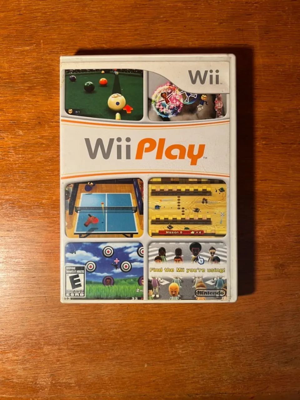 Jogo Wii Play ORIGINAL (Nintendo Wii) - EM ÓTIMO ESTADO COM ENCARTES E MANUAIS