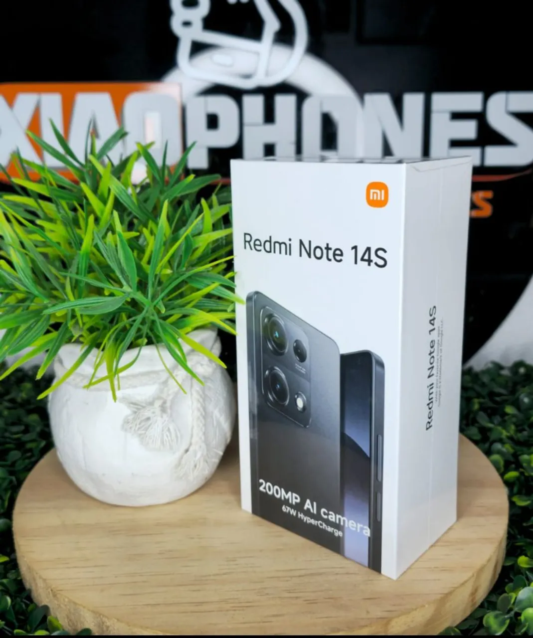 NOVO 256GB Xiaomi Redmi Note 14s Celular
