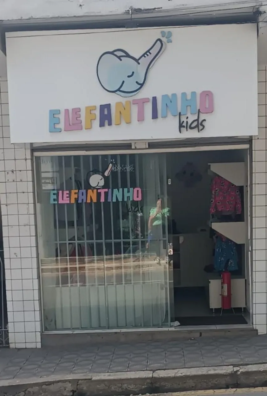 Passo o ponto loja de roupas infantil