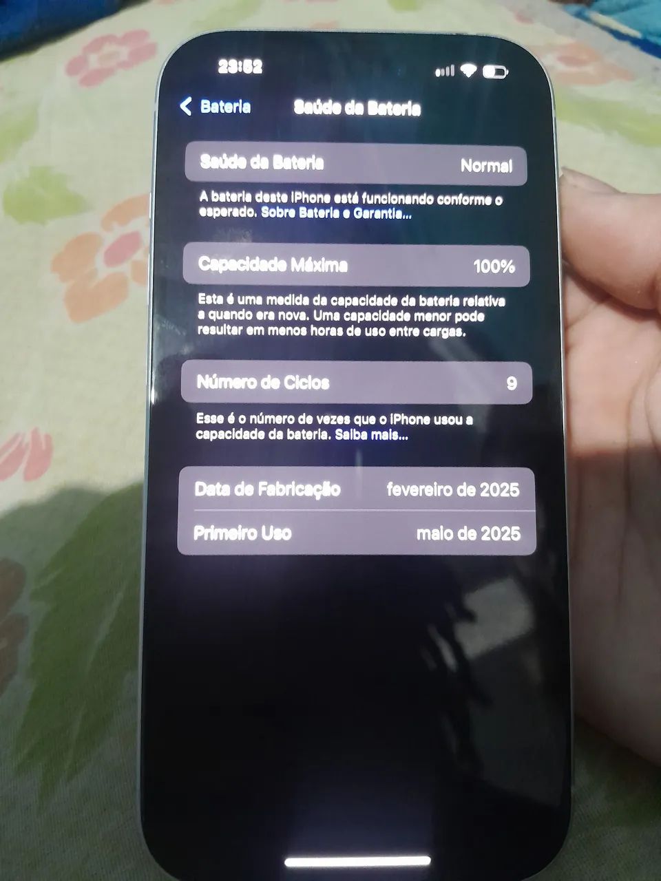 IPhone 15 256gb zero tem caixa e nota fiscal  - Foto 4