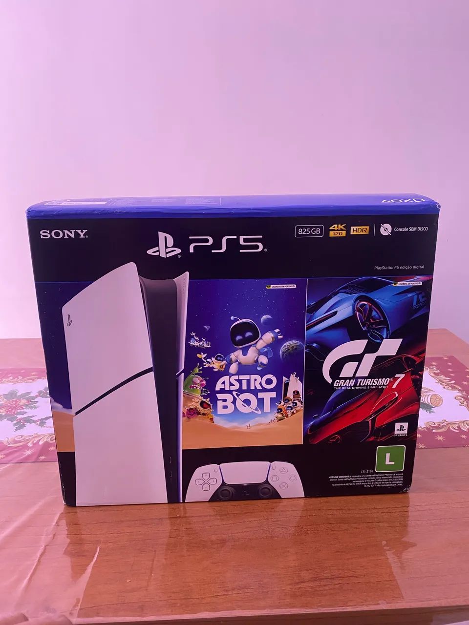 Ps5 slim digital novo e lacrado  - Foto 2