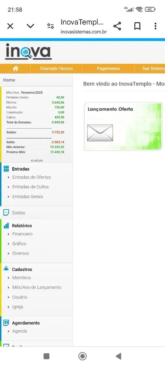 Portão de abrir com portão social