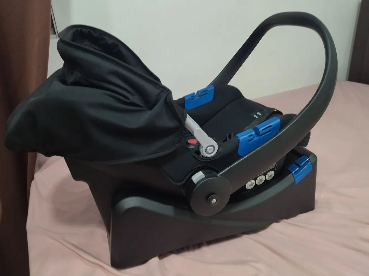 Bebê conforto com base de carro Burigotto  - Foto 2